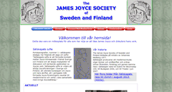 Desktop Screenshot of jamesjoycesociety.com